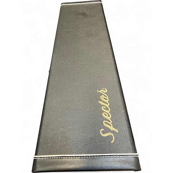 Used 2009 Spector NS4 USA 4 String Turquoise Electric Bass Guitar