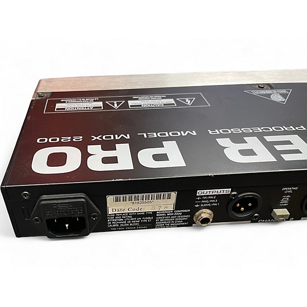 Used Behringer composer pro Compressor