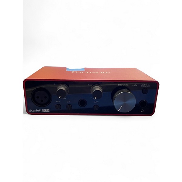 Used Focusrite Scarlett Solo Audio Interface
