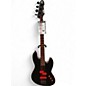 Used ESP Frank Bello Signature BLACK AND RED Electric Bass Guitar thumbnail