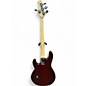 Used Sterling by Music Man STINGRAY Burgundy Electric Bass Guitar
