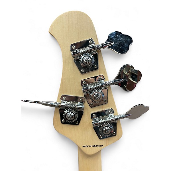 Used Sterling by Music Man STINGRAY Burgundy Electric Bass Guitar