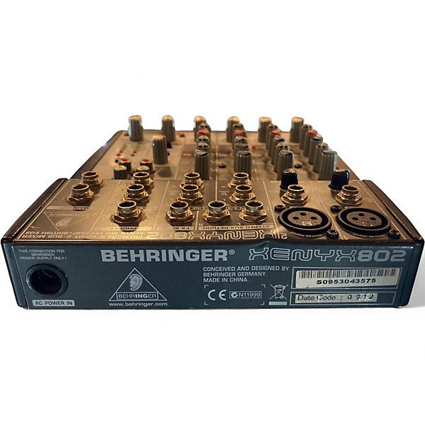 Used Behringer Xenyx 802 Unpowered Mixer