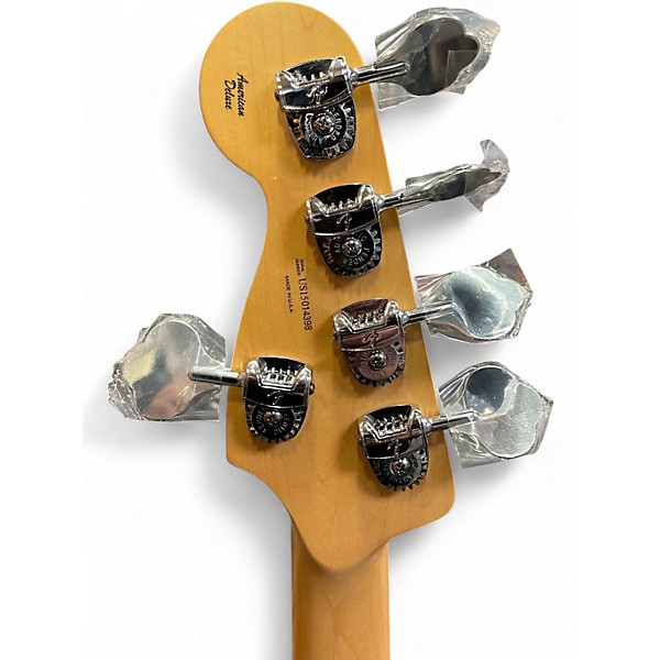 Used 2015 Fender American Deluxe Jazz Bass V 3 Color Sunburst Electric Bass Guitar