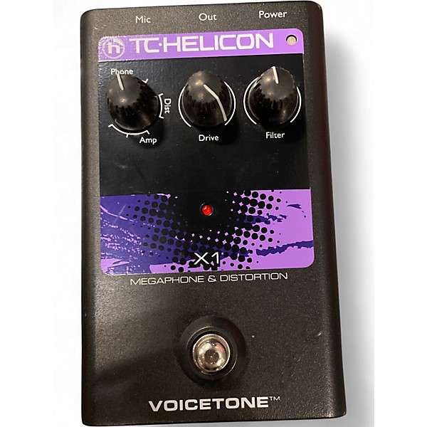 Used 2025 TC Helicon VoiceTone Single X1 Vocal Processor