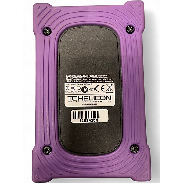 Used 2025 TC Helicon VoiceTone Single X1 Vocal Processor