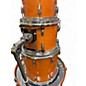 Used Pearl 5 Piece Session Custom Liquid Amber Drum Kit