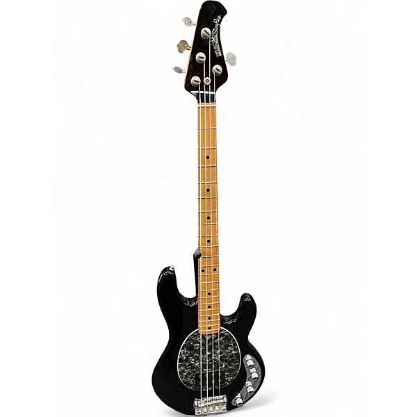 Used Ernie Ball Music Man Stingray H Black Electric Bass Guitar