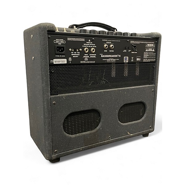 Used 2016 Fender Bassbreaker 15W Tube Guitar Amp Head