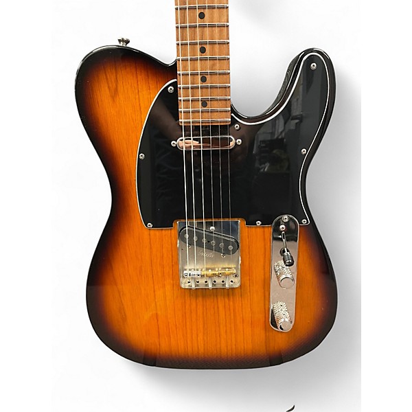 Used Michael Tuttle Custom Classic T Roasted Two Tone Burst Solid Body Electric Guitar