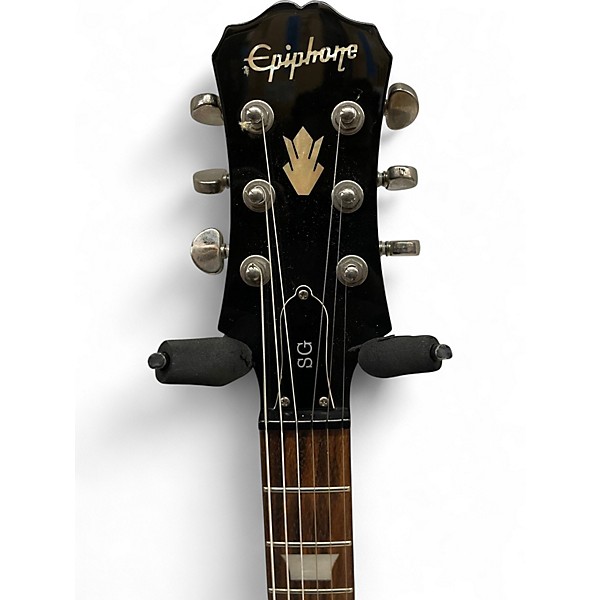 Used Epiphone SG Gray Solid Body Electric Guitar