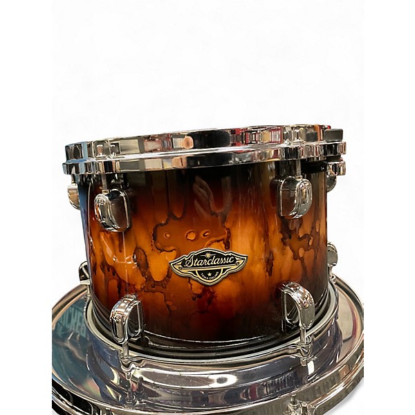 Used 2024 TAMA 3 Piece Starclassic Walnut Birch Molten Brown Burst Drum Kit
