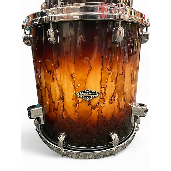 Used 2024 TAMA 3 Piece Starclassic Walnut Birch Molten Brown Burst Drum Kit