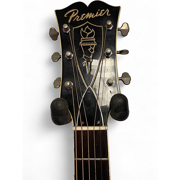 Used Premier A-300 Tobacco Sunburst Acoustic Guitar