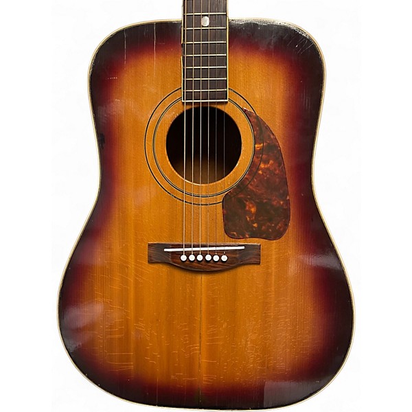 Used Premier A-300 Tobacco Sunburst Acoustic Guitar