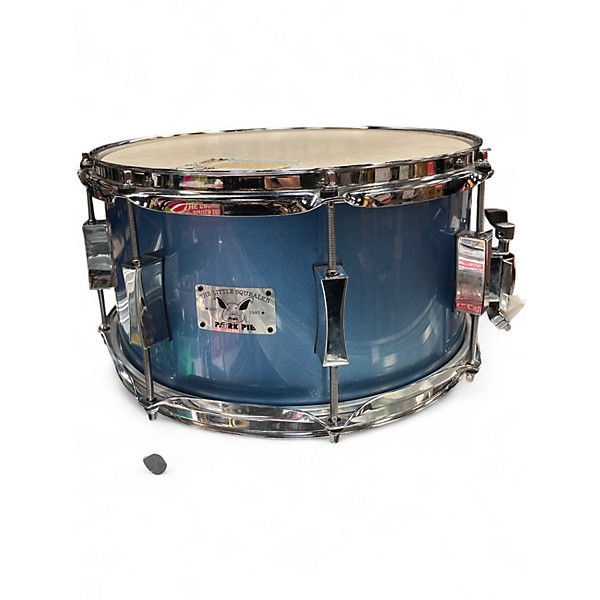 Used Pork Pie 7X13 Little Squealer Snare Blue Drum