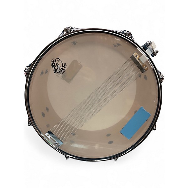 Used Pork Pie 7X13 Little Squealer Snare Blue Drum