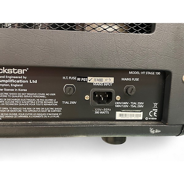Used Blackstar Venue Series HT Stage HT-100H 100W Tube Guitar Amp Head