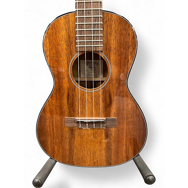 Used 2025 Martin TKE Tenor Acoustic-Electric Ukulele Koa Natural Ukulele