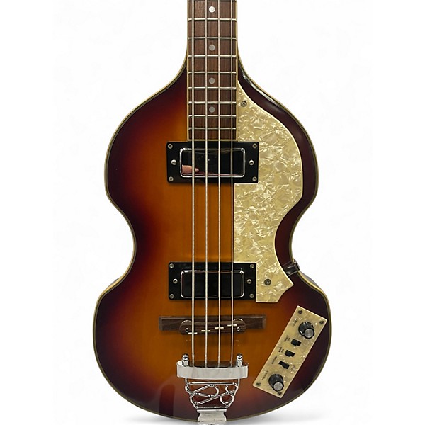 Used Jay Turser JTB-2B BASS Sunburst Electric Bass Guitar