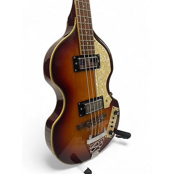 Used Jay Turser JTB-2B BASS Sunburst Electric Bass Guitar