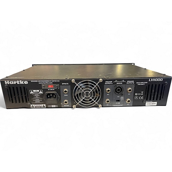 Used Hartke LH1000 1000W Bass Amp Head