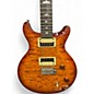 Used PRS SE SANTANA QUILT TOP Cherry Sunburst Solid Body Electric Guitar