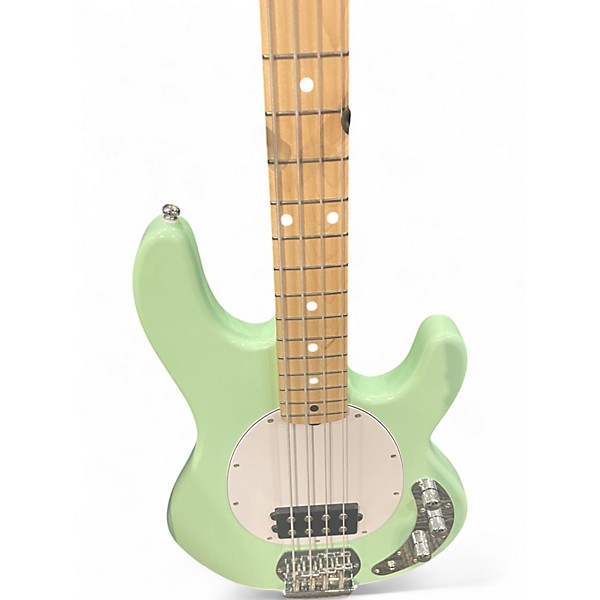 Used Sterling by Music Man Ray4 Seafoam Green Electric Bass Guitar