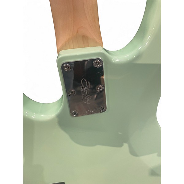 Used Sterling by Music Man Ray4 Seafoam Green Electric Bass Guitar