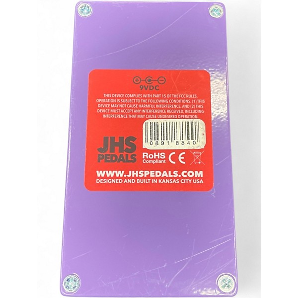 Used JHS Pedals Violet Purple Effect Pedal