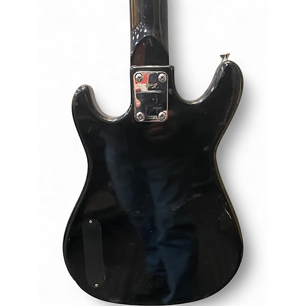 Vintage 1970s Montaya DOUBLECUT Black Electric Bass Guitar