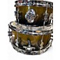Used PDP by DW 4 Piece DJNY BLACK TO GOLD SPARKLE FADE  Drum Kit
