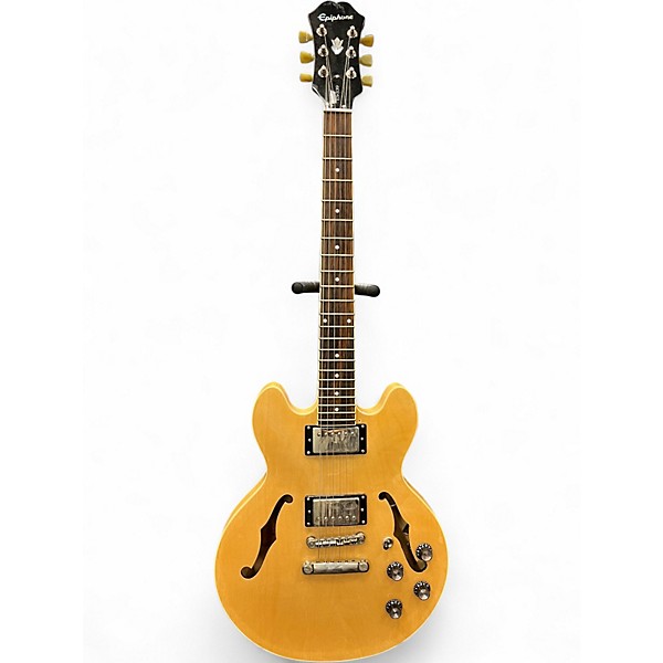 Used Epiphone ES339 Pro Natural Hollow Body Electric Guitar