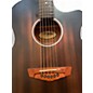 Used D'Angelico  Premier Series Gramercy LS Grand Auditiorium Aged Trans Black Acoustic Electric Guitar