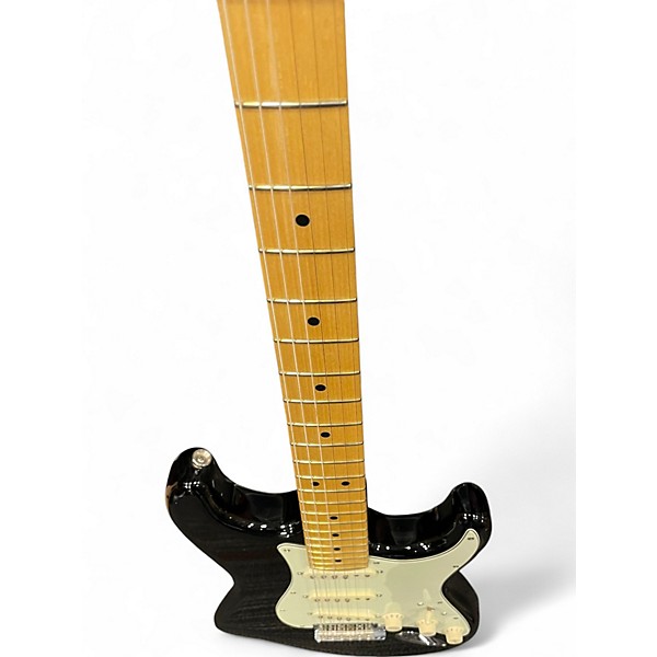 Used 2017 Fender American Professional Standard Stratocaster HSS Black Solid Body Electric Guitar