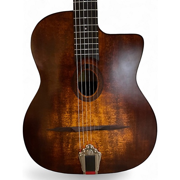 Used Eastman DM1CLA Brown Sunburst Acoustic Guitar