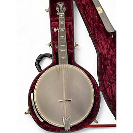 Vintage 1962 Gold Tone GEB5 Vintage White Banjo