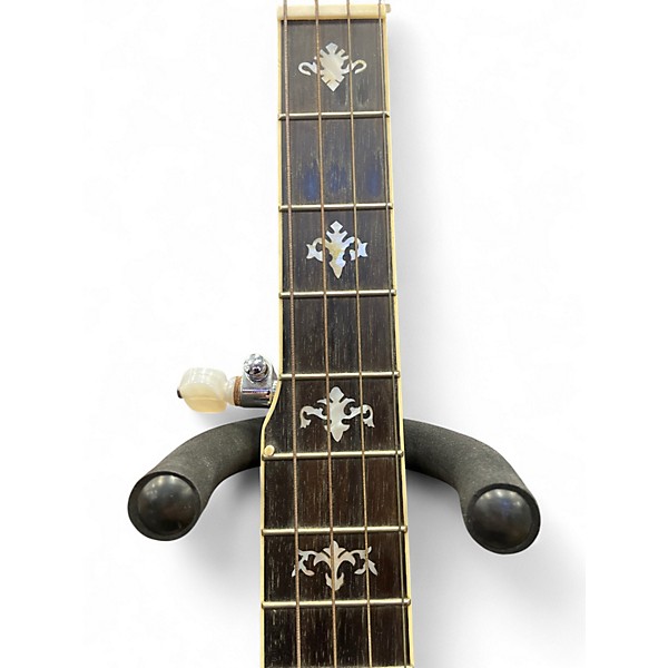 Vintage 1962 Gold Tone GEB5 Vintage White Banjo