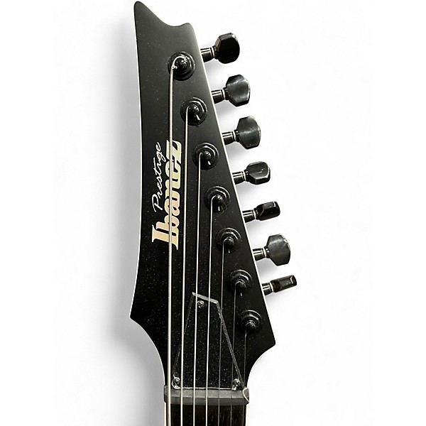 Used Ibanez RGR752AHBF Black Solid Body Electric Guitar