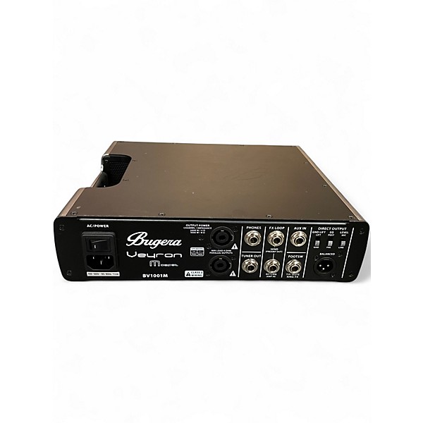 Used Bugera BV10001M Veyron MOSFET 2000W Bass Amp Head