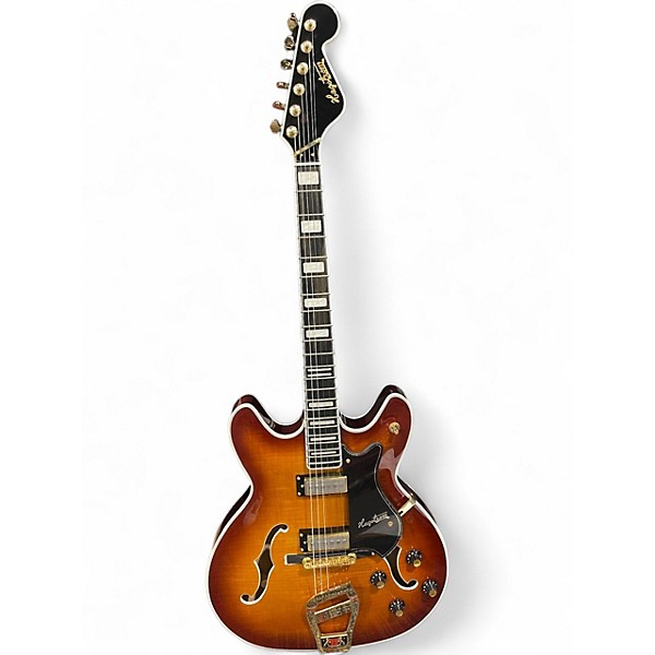 Used Hagstrom '67 Viking II Limited-Edition Hollowbody Electric Guitar Vintage Sunburst Hollow Body Electric Guitar