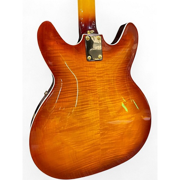 Used Hagstrom '67 Viking II Limited-Edition Hollowbody Electric Guitar Vintage Sunburst Hollow Body Electric Guitar