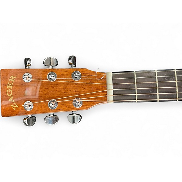 Used Zager Parlor/N Natural Acoustic Guitar