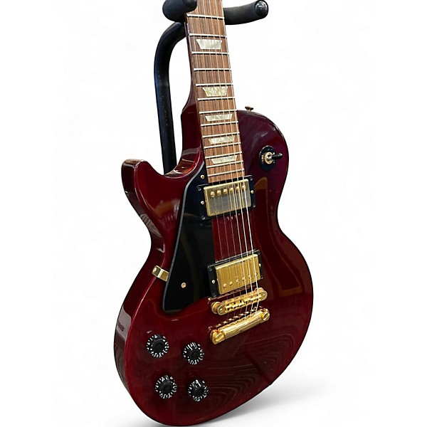 Used Gibson Les Paul Studio Pro Left Handed Wine Red Electric Guitar