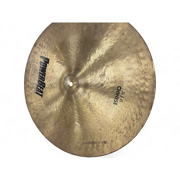 Used PowerBeat 18in chinese Cymbal