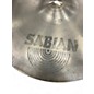 Used SABIAN 18in aax studio crash Cymbal