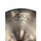 Used SABIAN 18in aax studio crash Cymbal