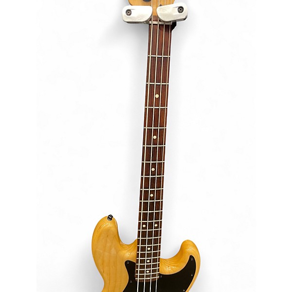 Used Fender Deluxe Jazz Bass Natural Electric Bass Guitar
