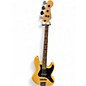 Used Fender Deluxe Jazz Bass Natural Electric Bass Guitar