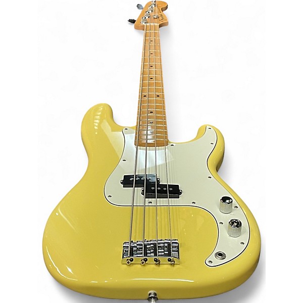 Used 2020 Fender Player Precision Bass Buttercream Electric Bass Guitar